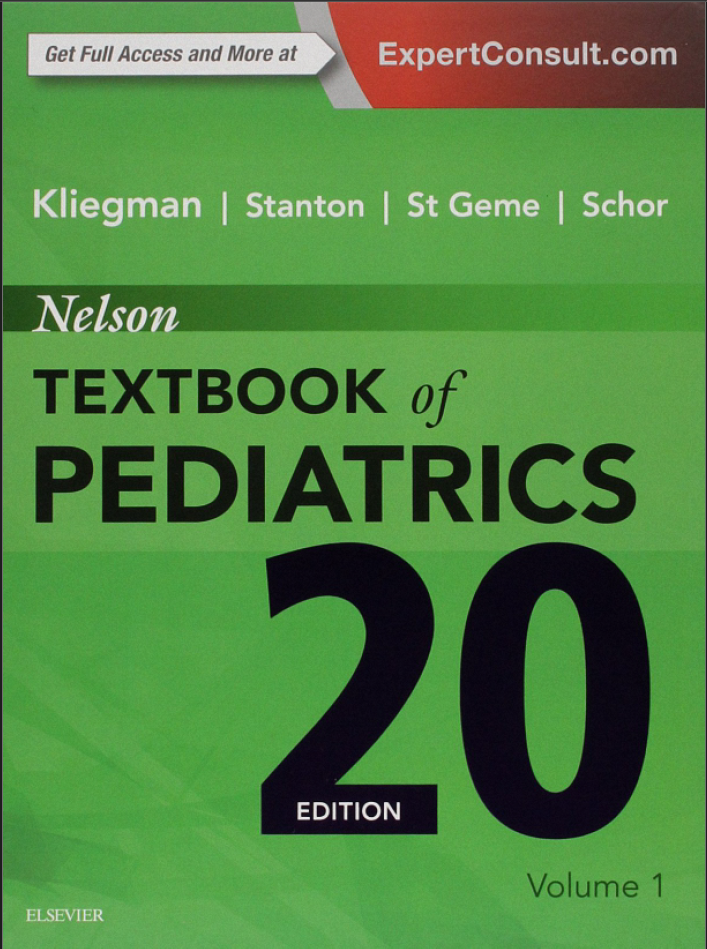 Nelson Textbook of Pediatrics, Vol. 1 – 20th Edition